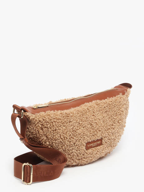 Cross Body Tas Moumoute Lancaster Beige moumoute 54 ander zicht 1