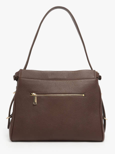 Schoudertas Mademoiselle Romy Leder Lancaster Bruin mademoiselle romy 106 ander zicht 4