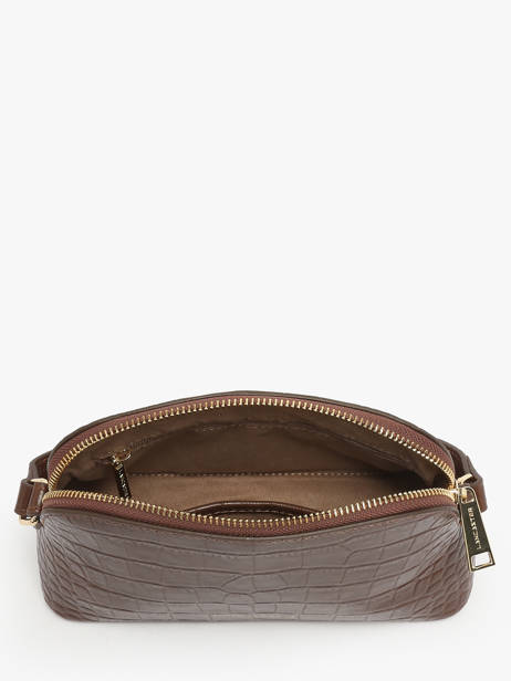 Cross Body Tas Exo Leder Lancaster Bruin exo 113 ander zicht 3