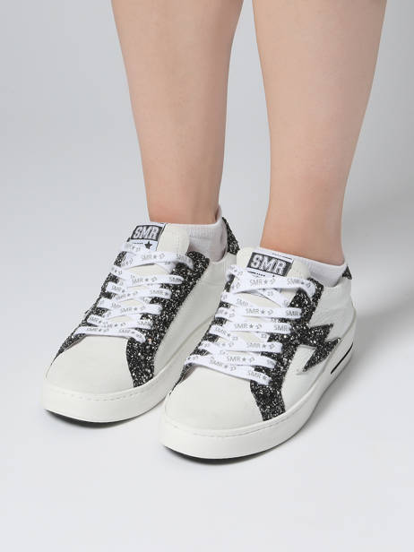 Sneakers Maya Uit Leder Semerdjian Zwart women MAYA ander zicht 1