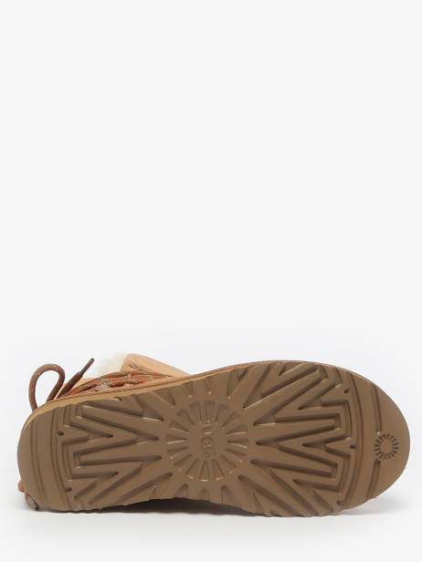 Enkellaarsjes Uit Leder Ugg Bruin women 1171530 ander zicht 5