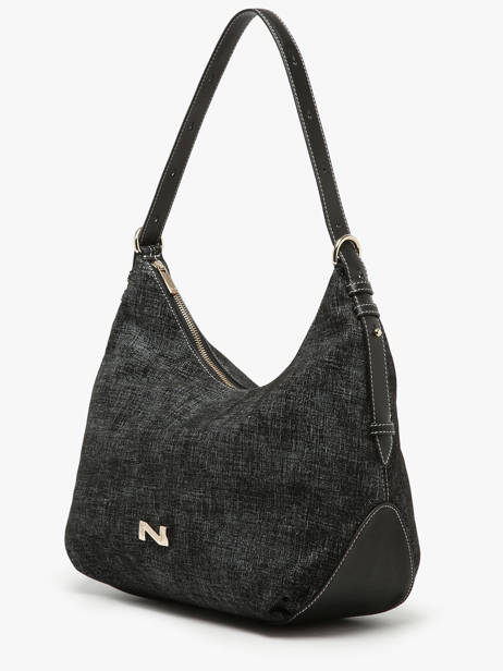 Schoudertas Carrie Tweed Nathan baume Zwart vogue TW ander zicht 1