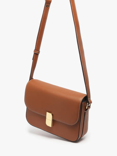 Cross Body Tas M Alice Leder Nat et nin Bruin vintage M ander zicht 1