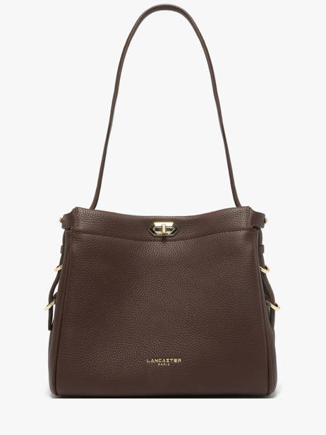 Schoudertas Mademoiselle Romy Leder Lancaster Bruin mademoiselle romy 105