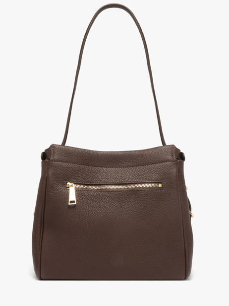 Schoudertas Mademoiselle Romy Leder Lancaster Bruin mademoiselle romy 105 ander zicht 4