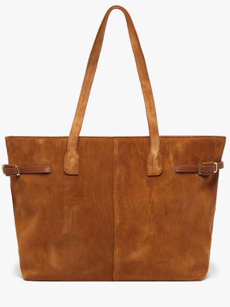 Schoudertas Marceau Leder Nat et nin Bruin vintage MARCEAU