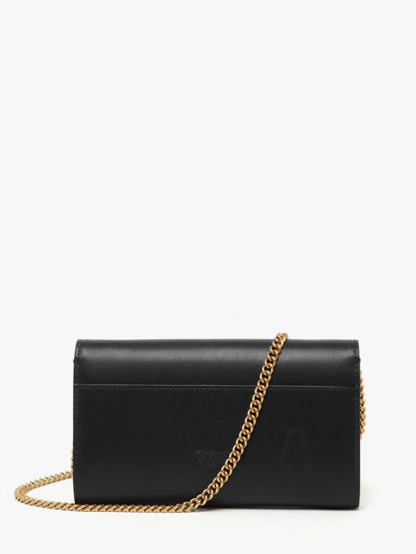 Cross Body Tas Love Bag Icon Leder Pinko Zwart love bag icon A0F1 ander zicht 4