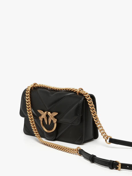 Cross Body Tas Love Bag Icon Pinko Zwart love bag icon 4550A2OS ander zicht 1