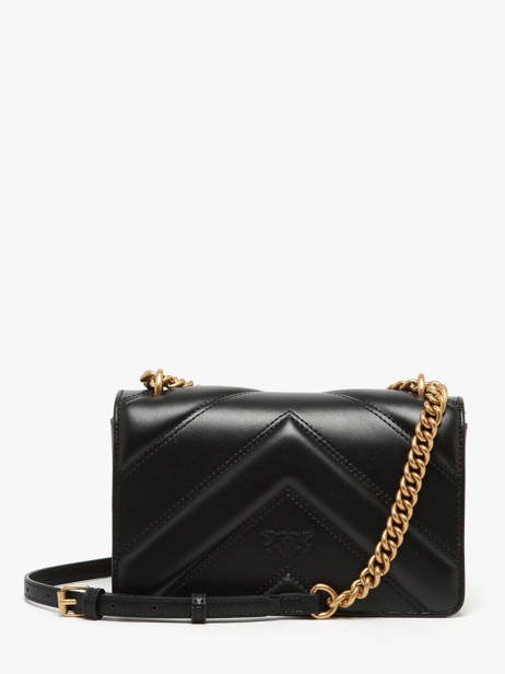 Cross Body Tas Love Bag Icon Pinko Zwart love bag icon 4550A2OS ander zicht 3