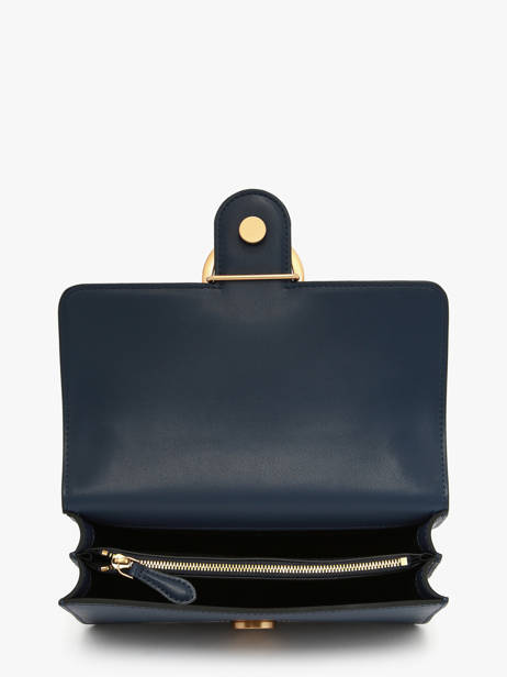 Cross Body Tas Love Bag Icon Leder Pinko Blauw love bag icon A0F1 ander zicht 3