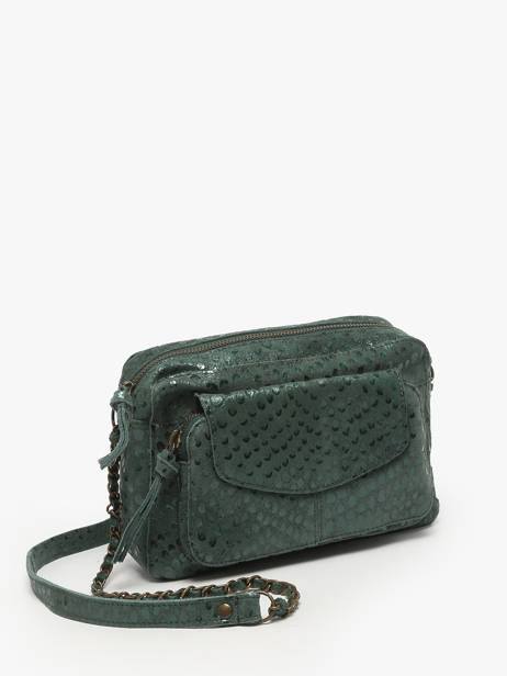 Cross Body Tas Naina Leder Pieces Groen naina 17063358 ander zicht 2