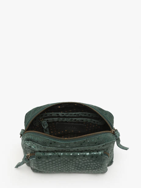 Cross Body Tas Naina Leder Pieces Groen naina 17063358 ander zicht 3