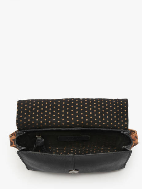 Cross Body Tas June Leder Pieces Zwart june 17160060 ander zicht 3