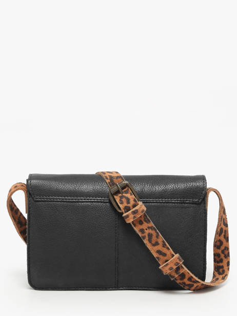 Cross Body Tas June Leder Pieces Zwart june 17160060 ander zicht 4