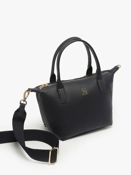 Handtas Popette Tommy hilfiger Blauw popette AW17708 ander zicht 1