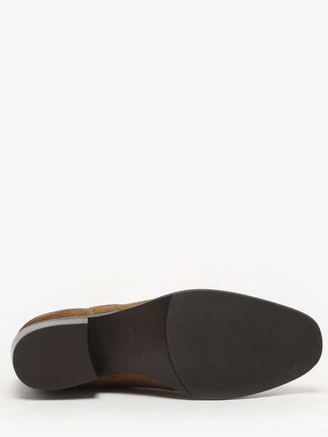 Enkellaarsjes Uit Leder Inuovo Bruin accessoires E07001 ander zicht 4