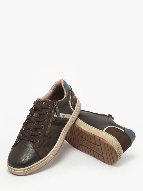 Sneakers Mustang Bruin men M0061002 ander zicht 2
