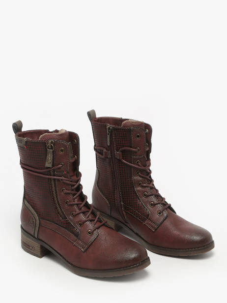 Enkellaarsjes Mustang Bruin accessoires M0062001 ander zicht 1