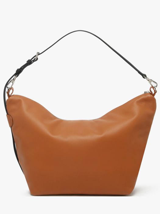 Longchamp Besace longchamp cuir Schoudertas Bruin