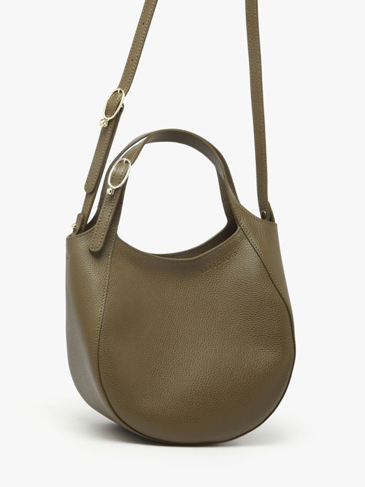 Longchamp Le foulonné Handtas Groen