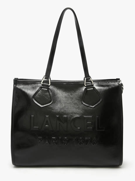 Handtas Cabas D'ete Leder Lancel Zwart cabas d'ete A13770
