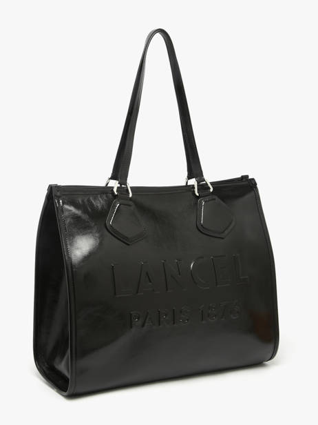 Handtas Cabas D'ete Leder Lancel Zwart cabas d'ete A13770 ander zicht 1
