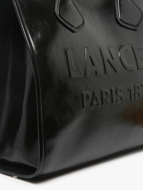 Handtas Cabas D'ete Leder Lancel Zwart cabas d'ete A13770 ander zicht 2