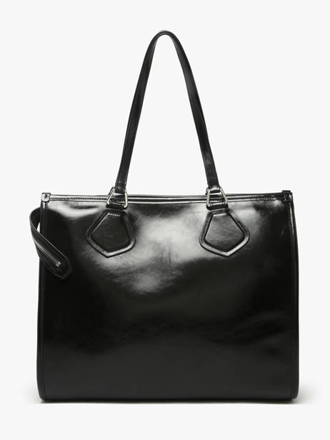 Handtas Cabas D'ete Leder Lancel Zwart cabas d'ete A13770 ander zicht 4