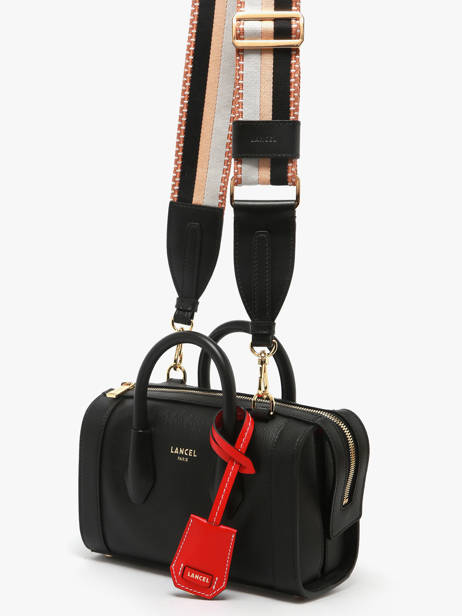 Mini Bowlingtas Bcbg Leder Lancel Zwart bcbg A13689 ander zicht 2