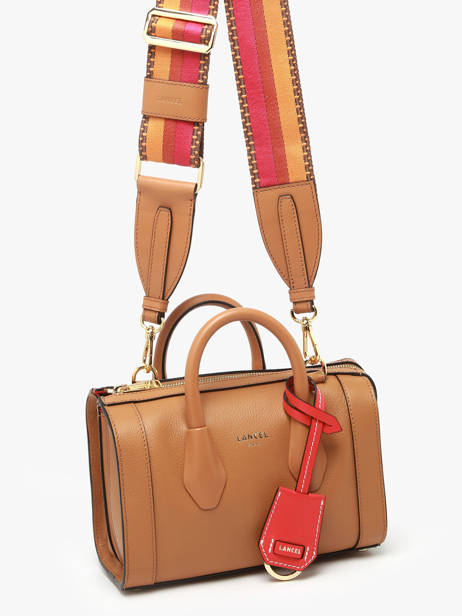 Bowlingtas Bcbg Leder Lancel Bruin bcbg A13689 ander zicht 1