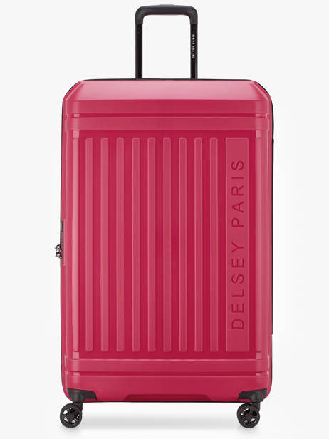Uitbreidbare Harde Reiskoffer Lutece Delsey Roze lutece 3802821