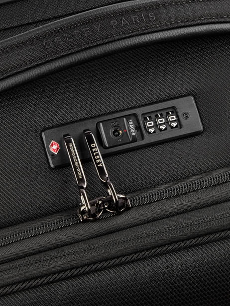 Uitbreidbare Handbagage Delsey Zwart montmartre 3.0 801 ander zicht 1