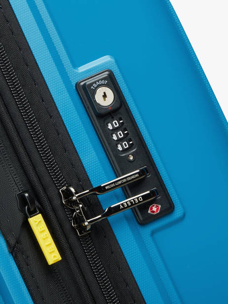 Uitbreidbare Harde Reiskoffer Lutece Delsey Blauw lutece 3802820 ander zicht 1