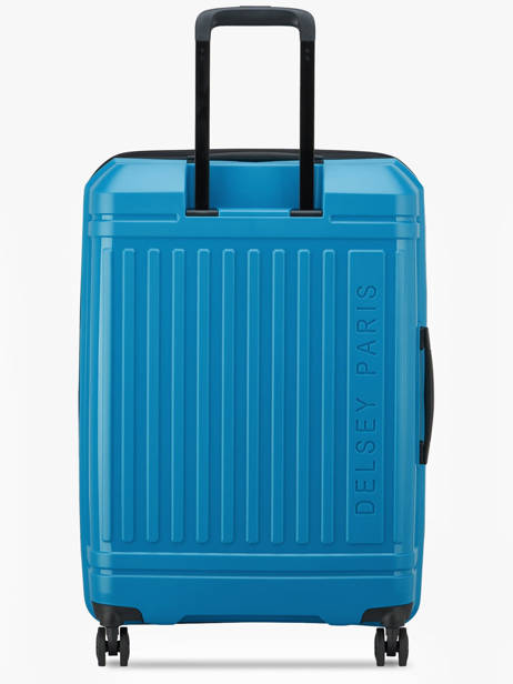 Uitbreidbare Harde Reiskoffer Lutece Delsey Blauw lutece 3802820 ander zicht 4