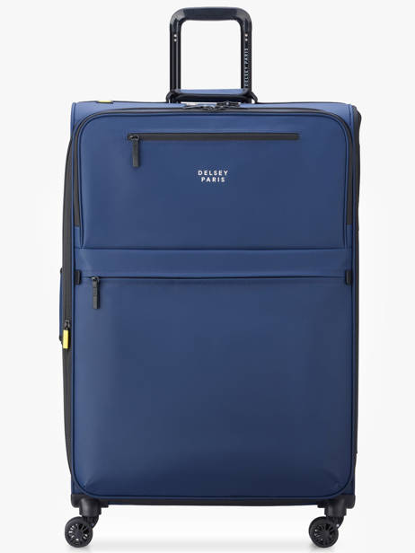Soepele Reiskoffer Op Wieltjes Maubert 2.0 Delsey Blauw maubert 2.0 3813821W