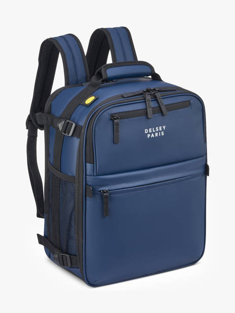 Business Rugzak Delsey Blauw maubert 2.0 3813640W ander zicht 2