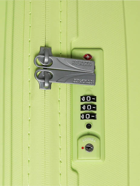 Harde Reiskoffer Airconic American tourister Groen airconic 88G002 ander zicht 1
