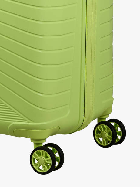 Harde Reiskoffer Airconic American tourister Groen airconic 88G003 ander zicht 2