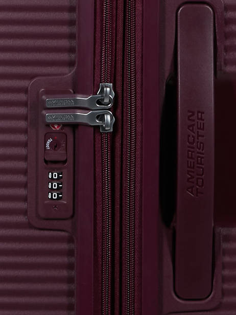 Harde Reiskoffer S Soundbox American tourister Rood soundbox 32G002 ander zicht 1