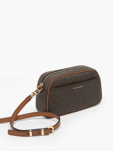 Cross Body Tas Jet Set Michael kors Bruin jet set F5GJ6C5B ander zicht 1