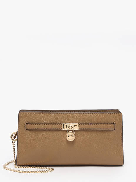 Cross Body Tas Hamilton Leder Michael kors Bruin hamilton F5GNXC0L