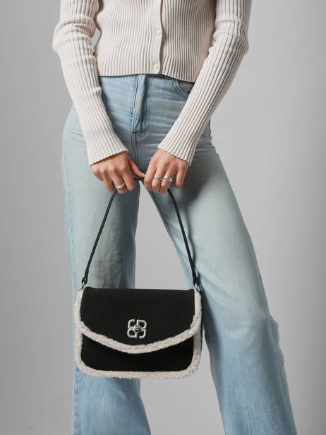 Schoudertas Sheep David jones Zwart sheep CM7753 ander zicht 1