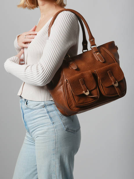 Handtassen Edgy Miniprix Bruin edgy 27501 ander zicht 1