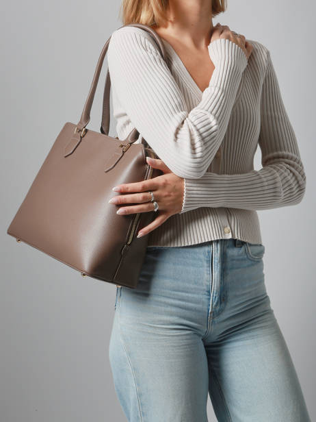 Schoudertas Dune David jones Bruin dune 1 ander zicht 1