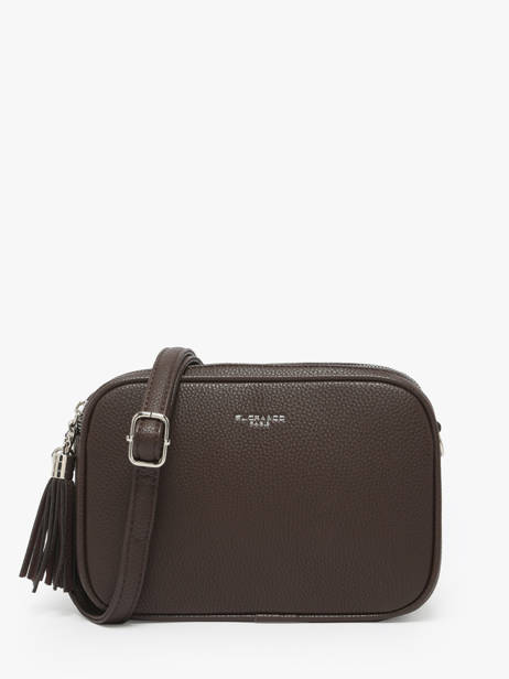 Cross Body Tas Grained Miniprix Bruin grained HOWARD