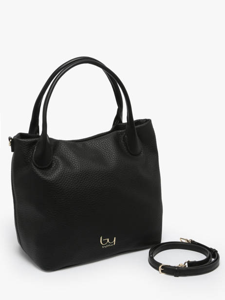 Schoudertas Daisy By byblos Zwart daisy BS66B01 ander zicht 2