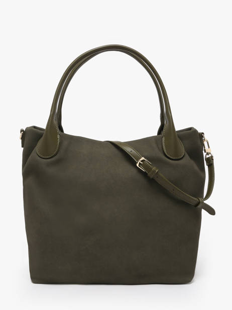 Schoudertas Daisy Suede By byblos Groen daisy suede BS66B01S ander zicht 3
