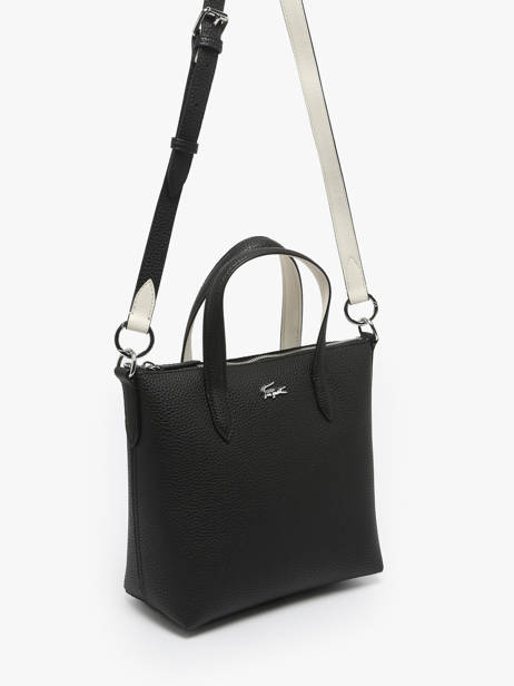 Handtas Anna Lacoste Zwart anna NF5126AA ander zicht 1