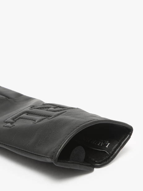 Handschoenen Lauren ralph lauren Zwart elmswood 54960110 ander zicht 1