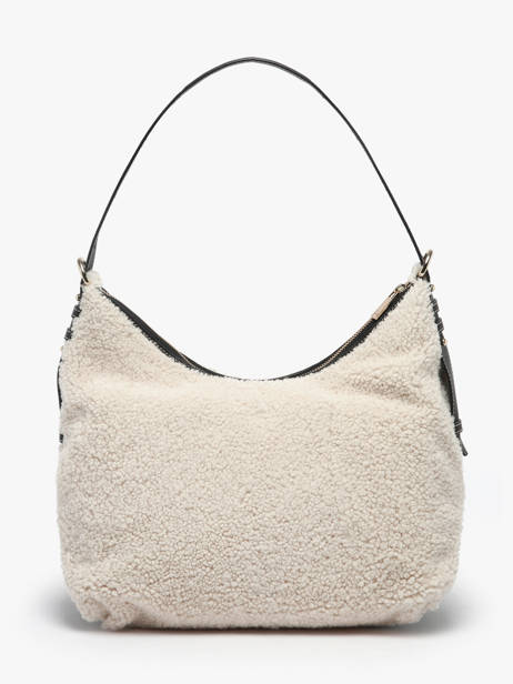 Schoudertas Carrie Winter Shearling En Leder Nathan baume Beige vogue S ander zicht 3